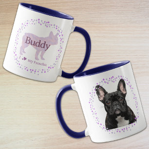Custom lavender french bulldog mug Photo