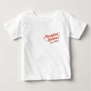 Custom Leap Year Frog Leaper Rare Birthday Club  Baby T-Shirt