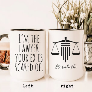 Custom Legal Humour Coffee Mug Gift for Attorneys