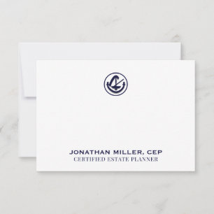 Custom Legal Logo Note Card Print or Digital