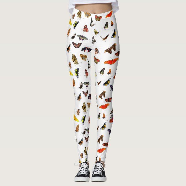 Custom Leggings BUTTERFLIES (Front)