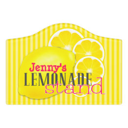 Custom Lemonade Stand Yard Sign