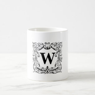 Custom Letter  Coffee Mug
