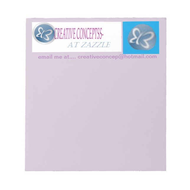 CUSTOM LETTERHEAD NOTE PADS 5.5 X 6 (Front)