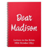 Custom Letters to the Bride Hen Do Bridal Shower