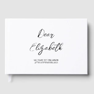 Custom Letters to the Bride Scrapbook, Hen Do Scra Guest Book