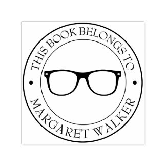 Custom Library Book Stamp - Ex Libris - Bookplate