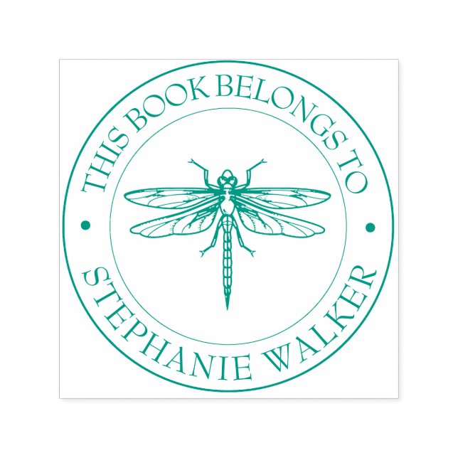 Custom Library Book Stamp - Ex Libris - Bookplate (Design)