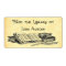 Custom "Library Of" Vintage Books Label