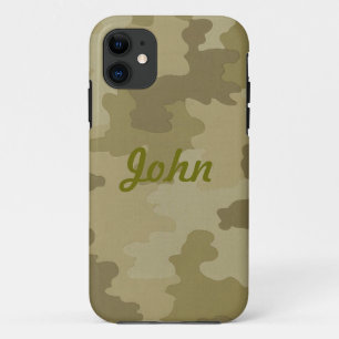 Custom Light Camouflage iPhone 5 Case