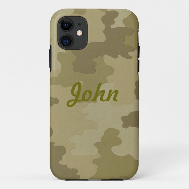 Custom Light Camouflage iPhone 5 Case (Back)