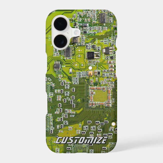 Custom Light Green PCB Circuit Board for IT Pros 2 (Back)