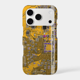 Custom Light Orange PCB Circuit Board for IT Pros