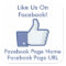 Custom Like Us On Facebook Business Window