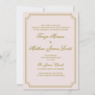 Custom Listing for Taryn - Wedding Invitation