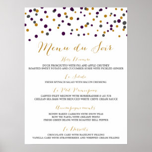 Custom Listing - Menu Poster