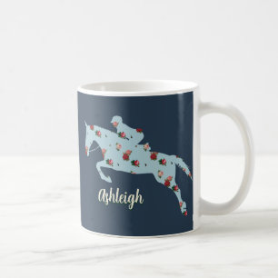 Custom Live Laugh Ride Hunter Jumper Horse Riding Coffee Mug