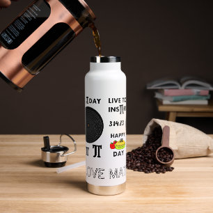 Custom Live to InsPIre PI Day Teacher Student Gift Water Bottle