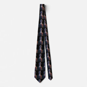 Custom llama suit classy black sunglasses funny  tie