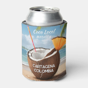 Custom Location Coco Loco Can Cooler