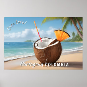 Custom Location Coco Loco Poster