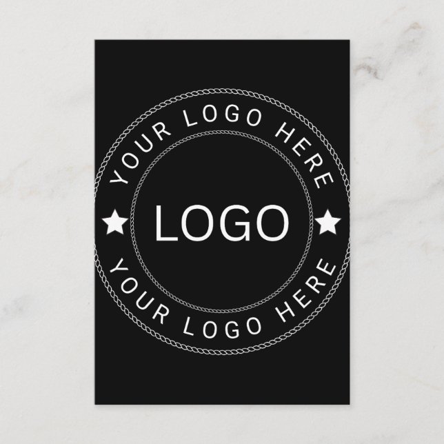 Custom Logo Advice Card (Front)
