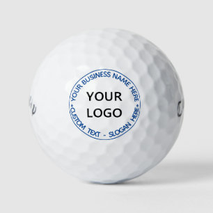 Custom Logo and Text Personalised Golf Balls Stamp