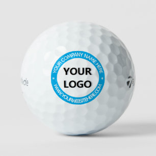 Custom Logo and Text Promotional Stamp Golf Balls