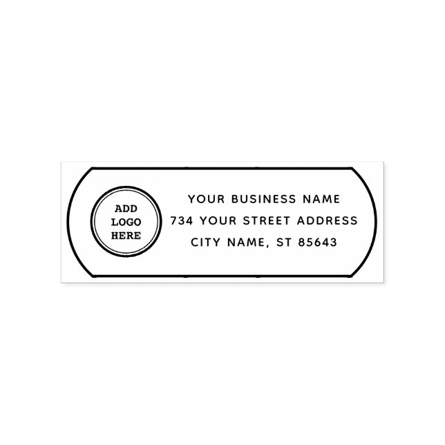 Custom Logo And Text Rubber Stamp (Imprint)