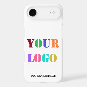 Custom Logo and Text Your Branded iPhone Case