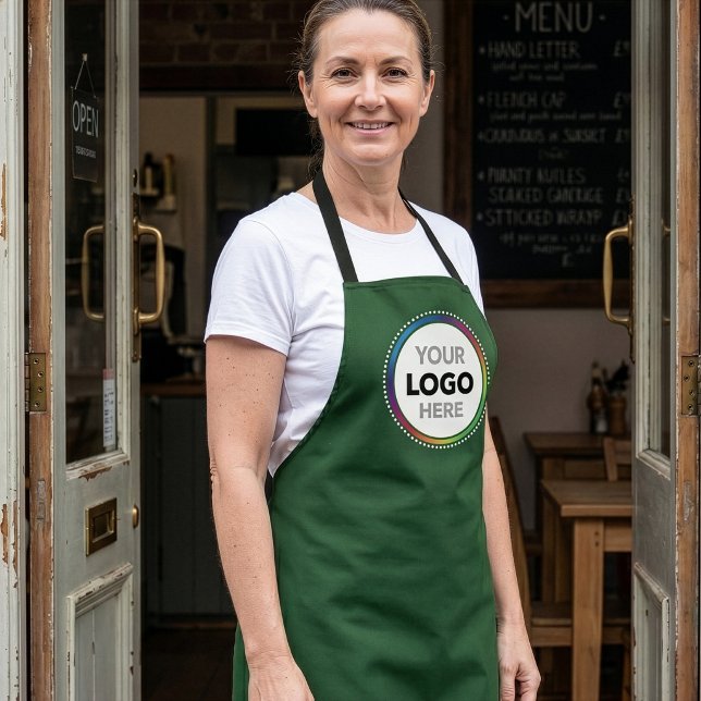 Custom Logo Apron - Branded Hospitality Workwear (Creator Uploaded)