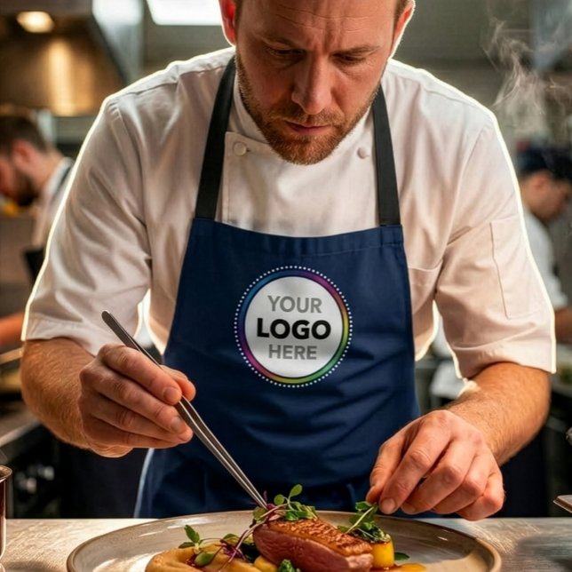Custom Logo Apron - Branded Hospitality Workwear (Creator Uploaded)