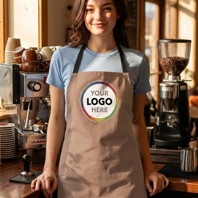 Custom Logo Apron - Branded Hospitality Workwear (Creator Uploaded)