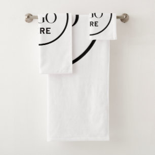 Custom Logo Bath Towel Set