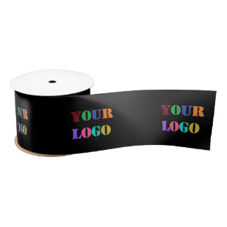 Custom Logo Branded Business Promotional Ribbon Satin Ribbon