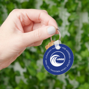 Custom Logo Business Branded Keychain