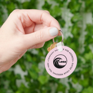 Custom Logo Business Branded Keychain