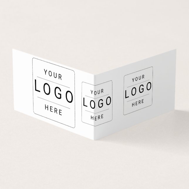 Custom Logo Business Card (Outside)