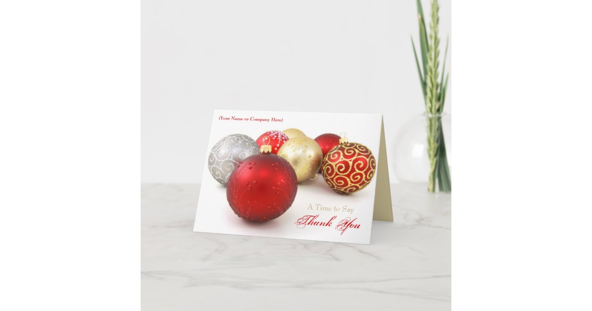 Custom Logo Business Christmas Cards | Zazzle.com.au