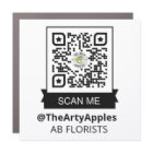 custom logo business company add your QR code