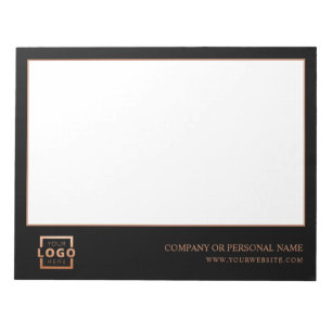 Custom Logo Business Company Branded Gift Copper Notepad