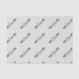 Custom Logo Business Company Packaging Light Grey Tissue Paper
