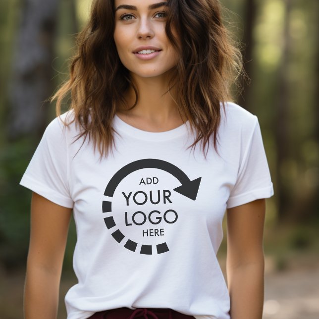 Custom Logo Business Company Staff T-Shirt (Creator Uploaded)