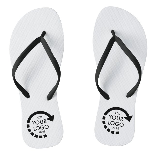Custom Logo Business Company Staff Thongs (Footbed)