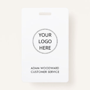 Custom Logo Business ID Staff Employee Badge ID Badge