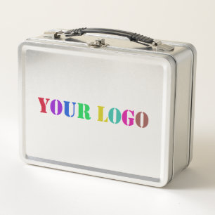 Custom Logo Business Metal Lunch Box Template
