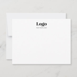 Custom Logo Business Note Card