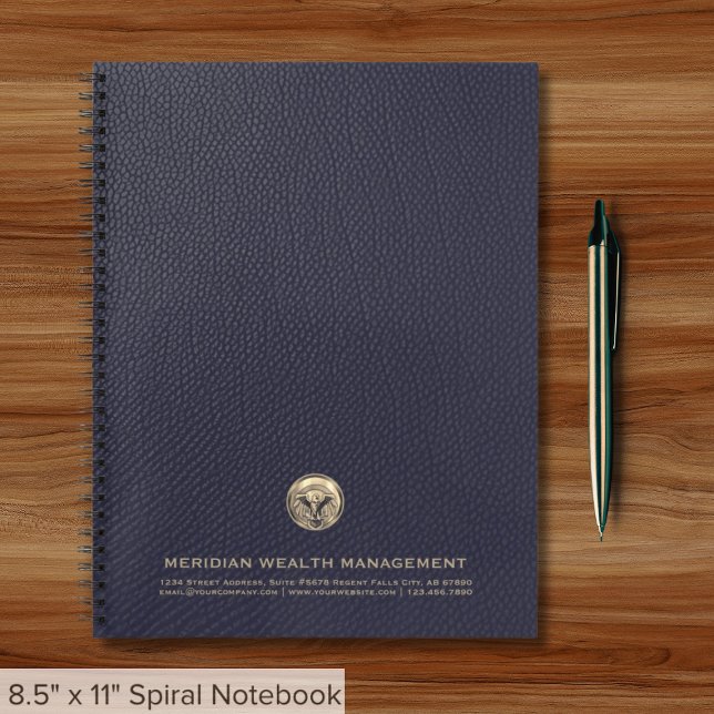 Custom Logo Business Notebook (Creator Uploaded)