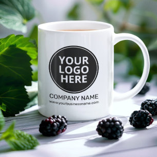 Custom Logo Business Personalised Corporate Brand  Coffee Mug