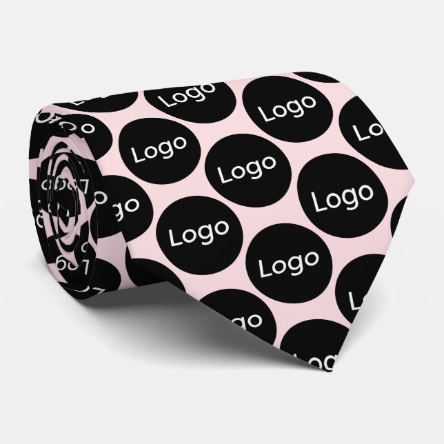 Custom Logo Business Professional Tie (Rolled)